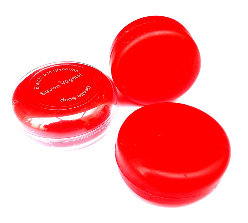 Savon à la fraise