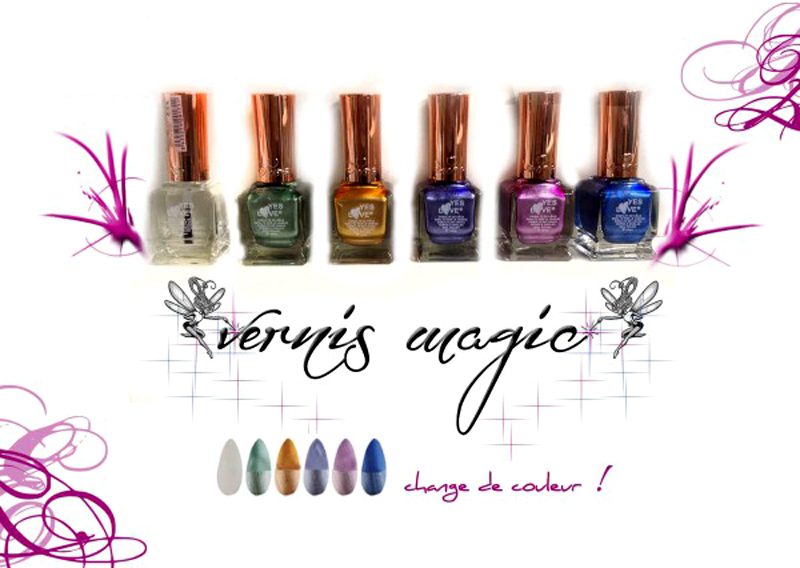 Vernis à ongles Magic couleur changeante Yes Love