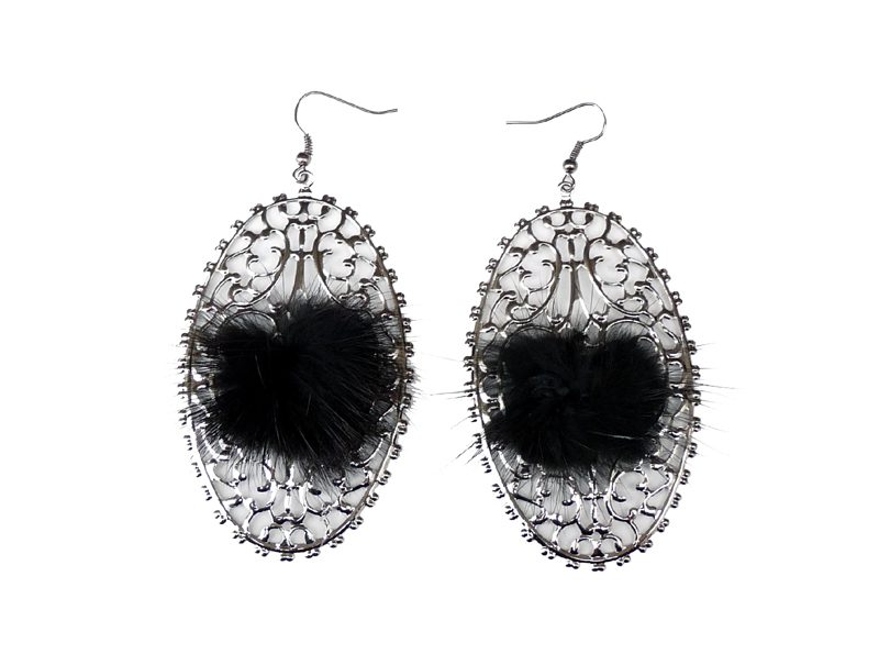 Boucles d'oreilles ciselées