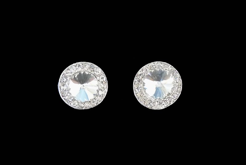 Boucles d'oreilles Soleil de Strass