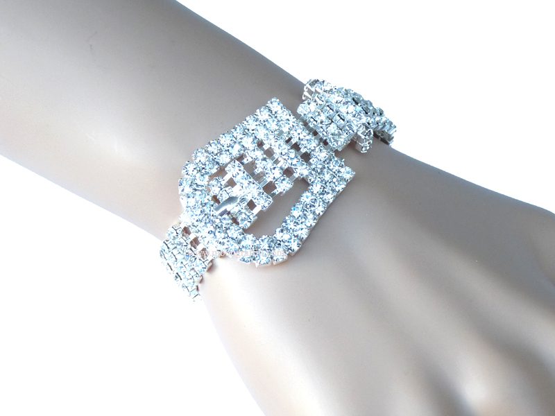 Bracelet luxe Boucle Strass