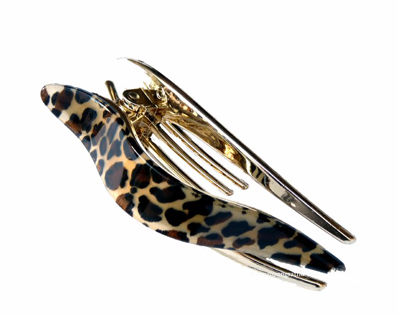 Pince clip cheveux Léopard
