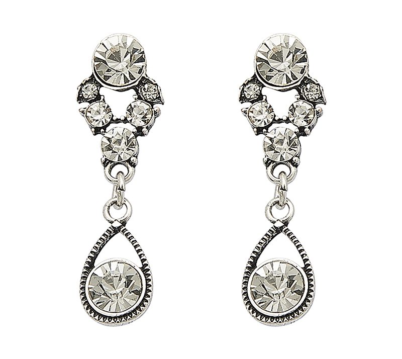 Boucles d'oreilles en cristal Intrigue